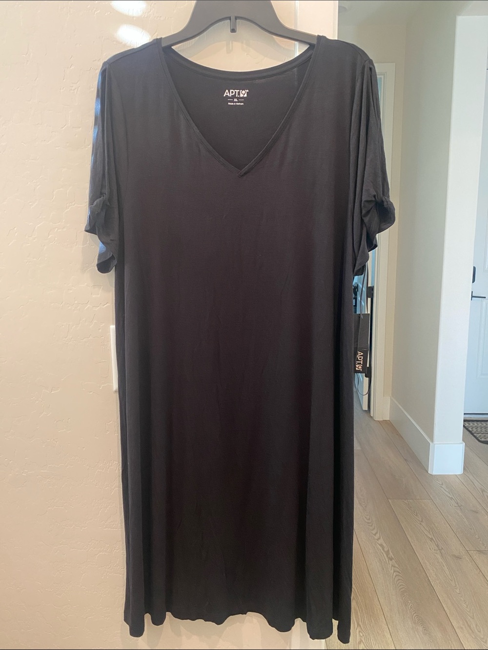 Apt. 9 Black Midi Dress w/ Cold Shoulder Detailing